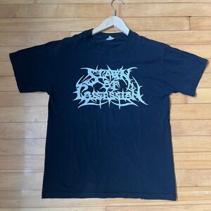Spawn of Possession Band Tee Black Graphic T-Shirt Alstyle Technical Death Metal